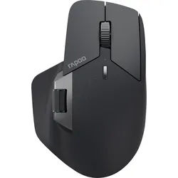 RAPOO MT760M SW - Maus (Mouse), Bluetooth/Funk, ergonomisch, schwarz