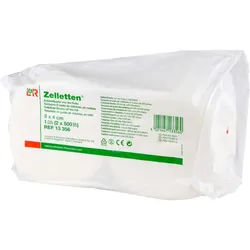 Zelletten Tupfer 4x5 cm unsteril Rolle