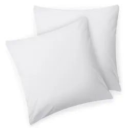 Blumtal Kissenbezug Agneta 40/40 cm, 2er-Set, 100% Baumwolle, Anthrazit , Textil , Quadratisch , 40x40 cm , Oeko-Tex® Standard 100 , Heimtextilien, Bezüge, Kissenbezüge