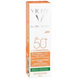 Vichy Capital Soleil 3-in-1 mattierende Sonnenpflege LSF 50+