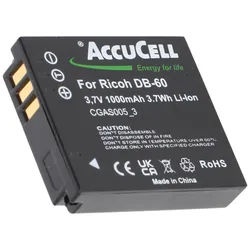 AccuCell Akku passend für Leica BP-DC4, D-LUX 2 Akku