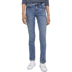 TOM TAILOR Straight-Jeans, in gerader "Straight" 5-Pocket-Form TOM TAILOR random bleached blue 31