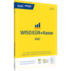 WISO EÜR & Kasse:Mac 2023 ; 1 Gerät Dauerhaft