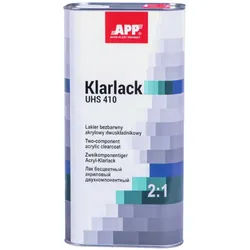 APP UHS 410 2K VOC-Klarlack 2:1, schnelltrocknend, 5Ltr.