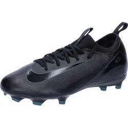 Nike Kinder Fussballschuhe JR ZOOM VAPOR 16 ACADEMY FG/MG FQ8392-002 36 - Black/Black-Deep Jungle - 36