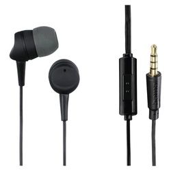 Hama Kopfhörer "", In-Ear, Mikrofon, Kabelknickschutz Kopfhörer grau|schwarz