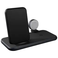 Aluminium 4 in 1 Stand Wireless Charger incl. 45W USB PD