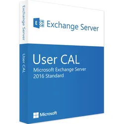 Microsoft Exchange Server 2016 Standard, 1 User CAL