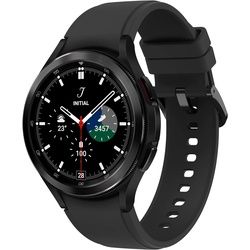 Samsung Galaxy Watch 4 Classic [inkl. Sportarmband schwarz] 46mm Edelstahlgehäuse schwarz (Neu differenzbesteuert)