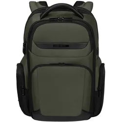 Samsonite Pro-DLX 6 Rucksack expandable 15.6" + GRATIS HOTELGUTSCHEIN Grün
