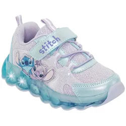 Disney LILO & STITCH Sneaker mit cooler Blinkfunktion lila 24 EU