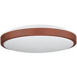 Eglo Deckenleuchte , Weiß, Mokka , Metall, Kunststoff , rund , 9 cm , Lampen & Leuchten, Innenbeleuchtung, Deckenleuchten, Deckenleuchten