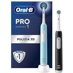 Oral-B Pro 1 Elektrische Zahnbürste mit 2. Handstück St