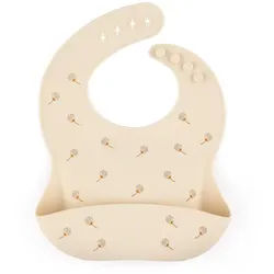 Petite&Mars Sam Beige 6m+ Lätzchen Dandelion 1 St.