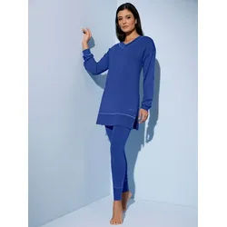 creation L Hausanzug Hausanzug Langarm blau 40/42