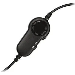 Logitech 981-000589 Kopfhörer & Headset Kabelgebunden Kopfband Büro/Callcenter Schwarz