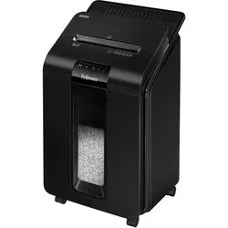 Fellowes AutoMax 100M Aktenvernichter Partikelschnitt-Zerkleinerung 22 cm Schwarz