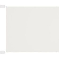 vidaXL Senkrechtmarkise Senkrechtmarkise Weiß 140x800 cm Oxford-Gewebe