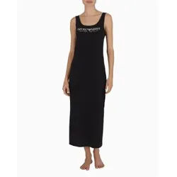 Emporio Armani für Damen. EW000494_AF10881 Nacht Nachthemd schwarz (L), Heimtextilien, Polyamid