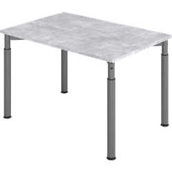 MC, Schreibtisch, MyTable Y Schreibtisch mit Gestell Graphit (1200 x 800 x 680 mm)