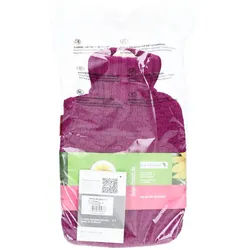 Frosch Bouillotte PVC 1,8L Coton bio Framboise
