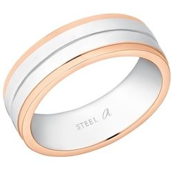 amor - Ring für Damen und Herren, Unisex, Edelstahl Ringe