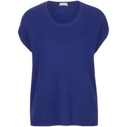 Le pull include bleu