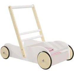 Roba Puppenwagen Scarlett , Weiß , Holzwerkstoff , Herz/Romantik , 29x45x56 cm , Spielzeug, Kinderspielzeug, Puppen & Puppenzubehör, Puppenzubehör