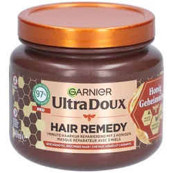 Garnier Ultra Doux Hair Remede 1 Minute Haarkur Reparierend mit drei Honigen