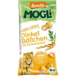 MOGLi Demeter Dinkel Bällchen Gartenkräuter