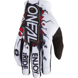 Oneal Matrix Villain 2 Motocross Handschuhe, weiss, Größe XL für Männer
