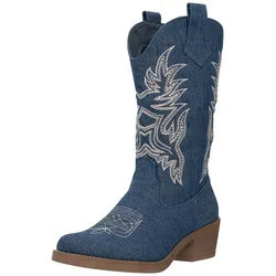 Salinyang Stiefel Stiefel blau 36 EU