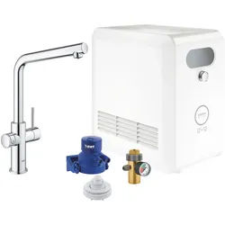 GROHE Blue Professional L-Auslauf Kit 31347003, Küchenarmaturen, chrom