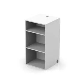 GLORIOUS Mischpult, (Modular Mix Rack White, DJ-Möbel, Vinyl Aufbewahrung), Modular Mix Rack White - Vinyl Aufbewahrung weiß