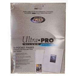 Ultra Pro 9-Pocket Pages Silver Series