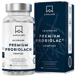 AAVALABS Premium Probiolac Kompl.30 Bakterienstäm. 90 St