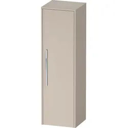 Duravit D-Code Halbhochschrank DC1338R10910000 Griff Chrom, Taupe Matt, 400x1320x36 mm