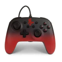 Enhanced Wired Controller for Nintendo Switch - Mario Silhouette - Wired Controller - Nintendo Switch