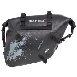 Amphibious Offbag wasserdichte Satteltasche, schwarz für Männer