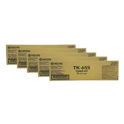 Kyocera Mita TK-655 Toner Black Pack Of 5