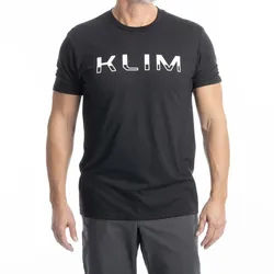 Klim Petrol Tri-Blend T-Shirt, schwarz-weiss, Größe XL für Männer