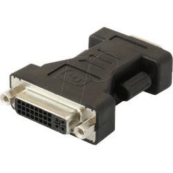 IADAP-DVI-9100 - DVI Adapter, VGA Stecker auf DVI Buchse
