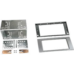 Doppel-DIN Komplettset Rubber Touch Ford Fiesta, Focus, Focus C-MAX, Fusion, ...