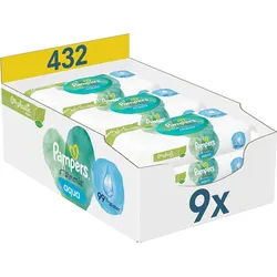 Pampers Harmonie Aqua Baby Feuchttücher 432 St