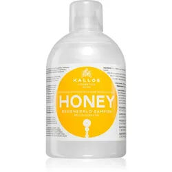 Kallos KJMN Professional Honey feuchtigkeitsspendendes und revitalisierendes Shampoo für trockenes und beschädigtes Haar 1000 ml