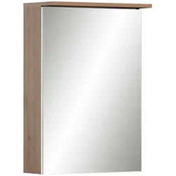 Stylife Spiegelschrank , Eiche Artisan , Holzwerkstoff , 2 Fächer , 50.4x72.3x15.9 cm , Typenauswahl , Badezimmer, Badmöbelsets & Badmöbelserien, Badmöbelserien