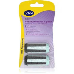 Scholl Expert Care File & Smooth Ersatzkopf für den el. Hornhautentferner 2 in 1 2 St.