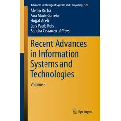 Recent Advances In Information Systems And Technologies, Kartoniert (TB)