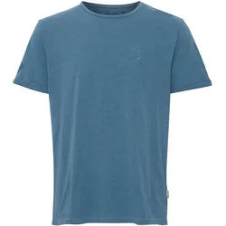 T-Shirt BLEND "T-Shirt BHTee", Herren, Gr. XL, blau (regatta), Obermaterial: 85% Baumwolle CO. 15% Viskose CV., Shirts T-Shirt
