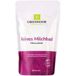 Greendoor Milchbad Hibiskusblüte 200 g